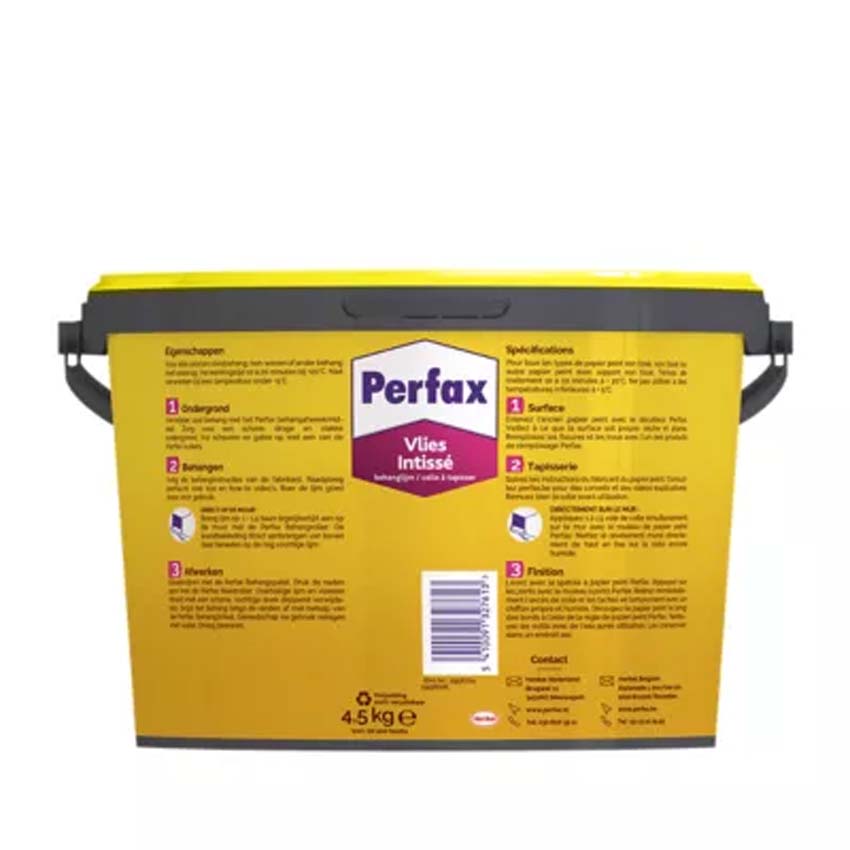 Perfax Ready & Roll vlies-behanglijm 4,5kg