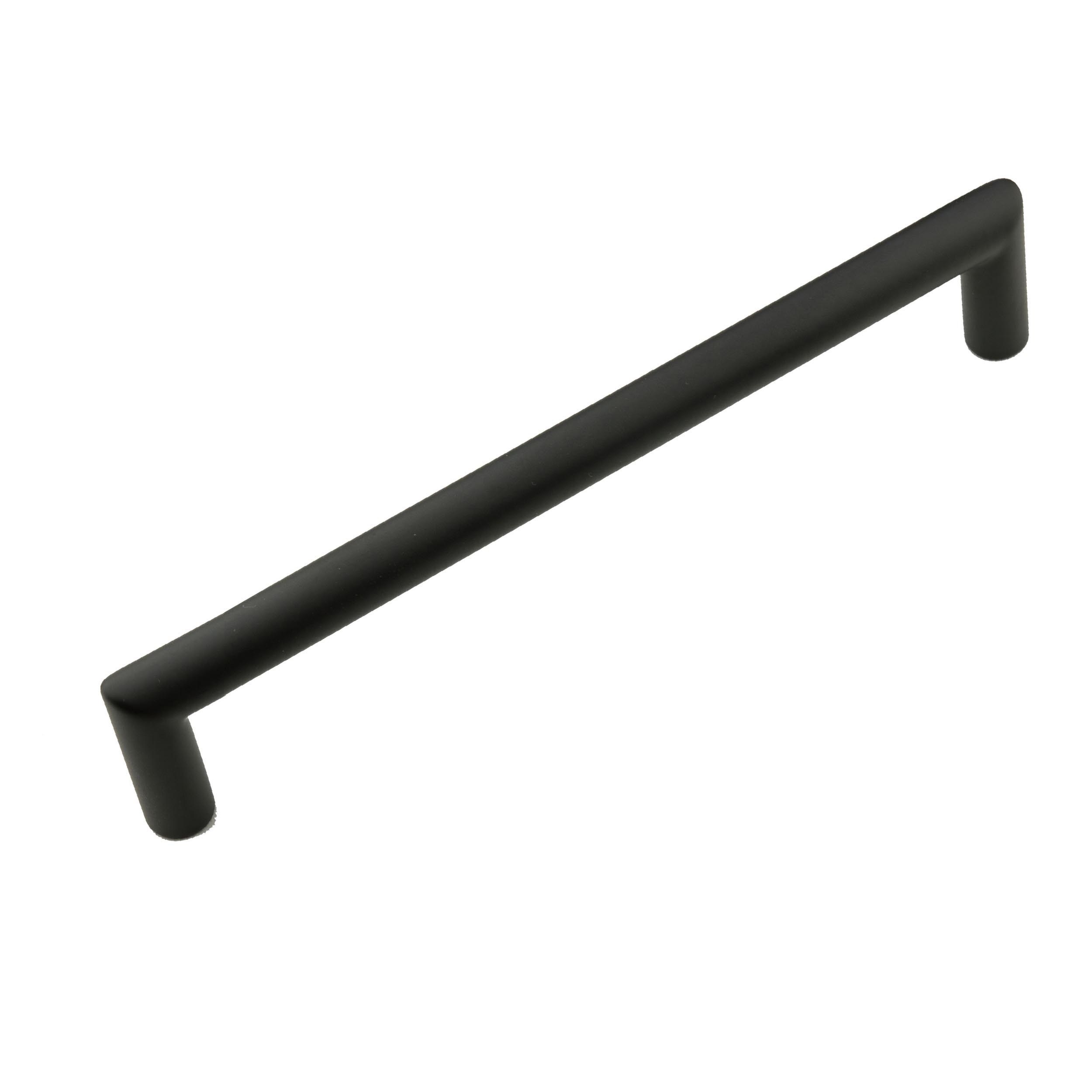 Tirant de meuble pro noto rond angles droits 12/160 noir