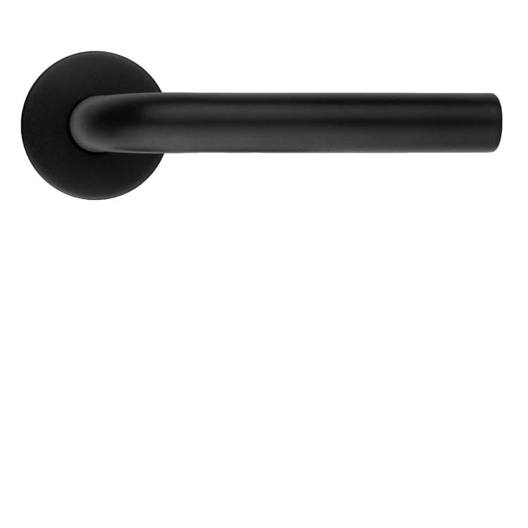 Poignée de porte  lucera 19mm class 3 noir sans rosace