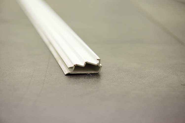 glaslat pvc wit voor kommerling 75 L6500mm