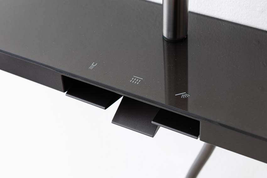 Bad- en doucheset Hudson thermostatisch gunmetal