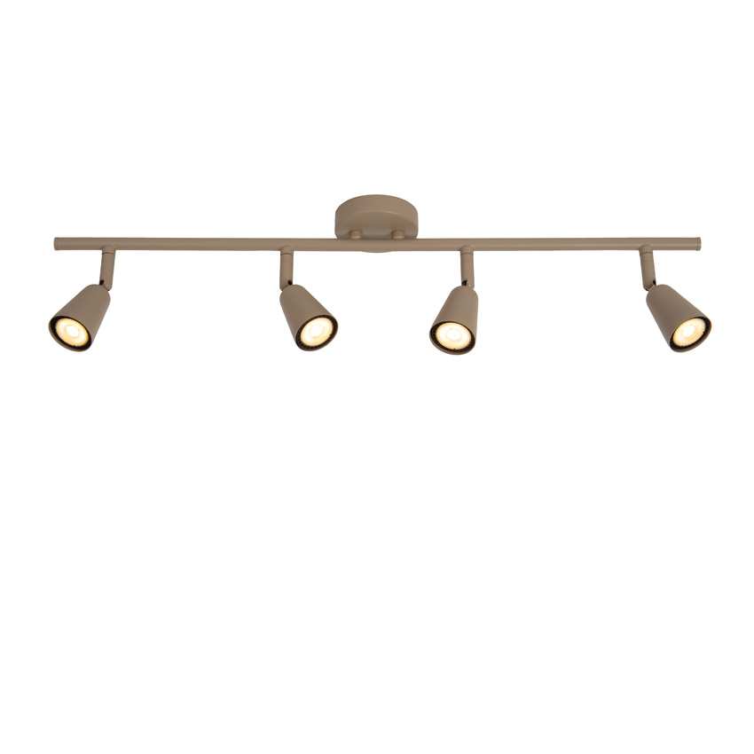 Spot de plafond - Taupe - 76x17,5x14cm - 4xGU10