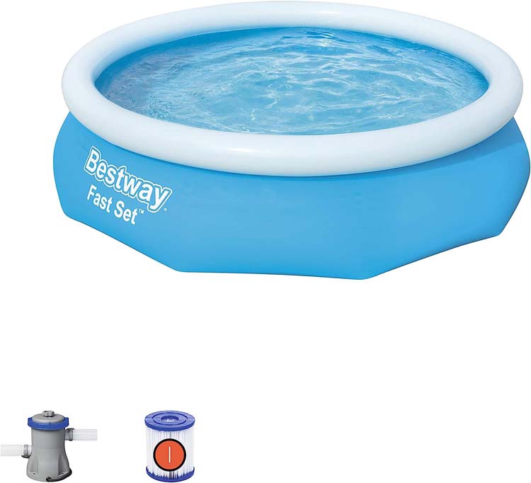Bestway Fast set piscine D305 cm H76 cm 3638 L
