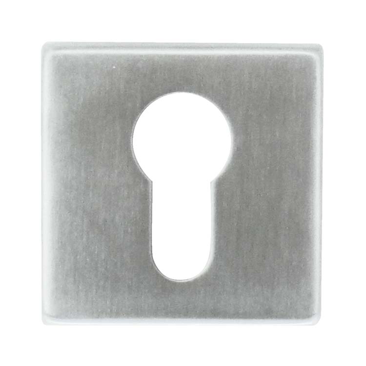 Plaque cylindre carré inox plus