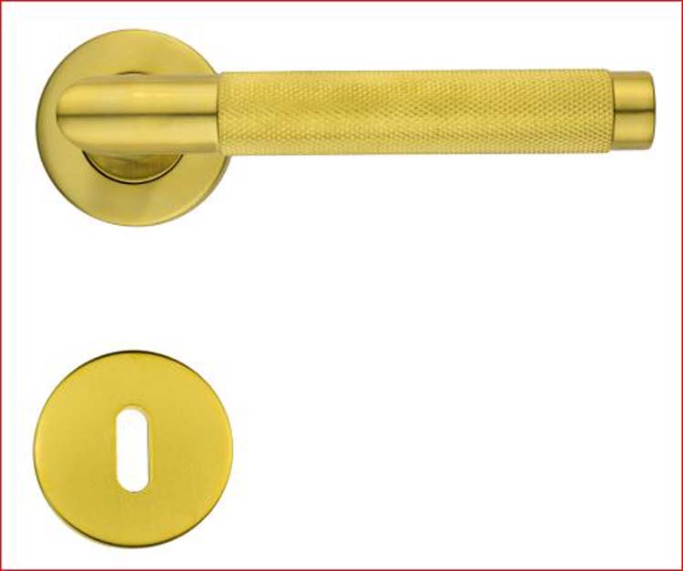 Poignée de porte pro Hashtag mat cuivre R+E