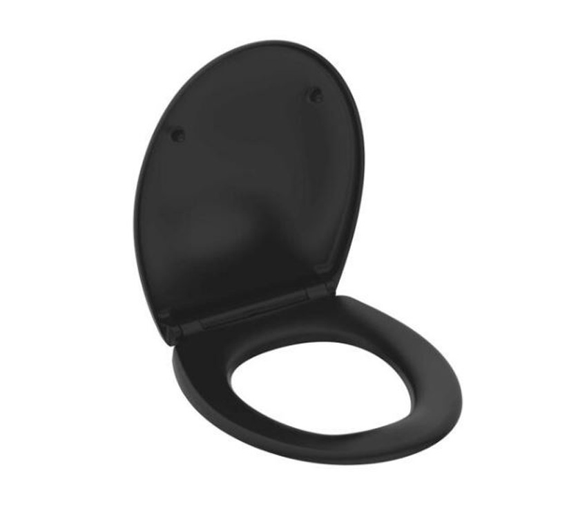 WC-bril softclose zwart