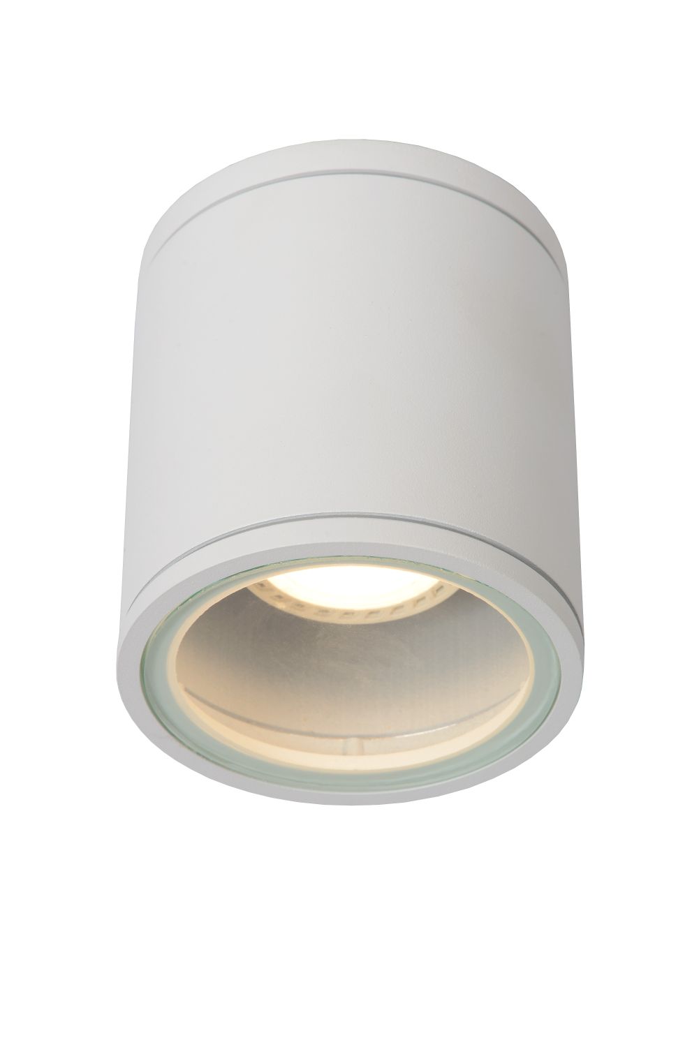 Plafondlamp badkamer - wit - rond - GU10 - 50W - IP65
