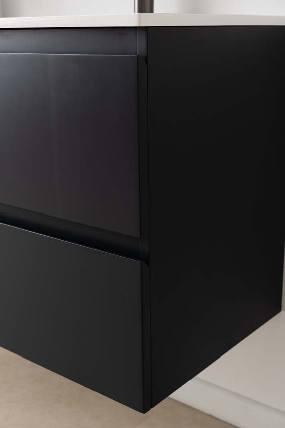 Meuble de salle de bains Tibo gris suspendu avec lavabo double blanc brillant 120cm Meuble de salle de bains Tibo gris suspendu avec lavabo double blanc brillant 120cm
