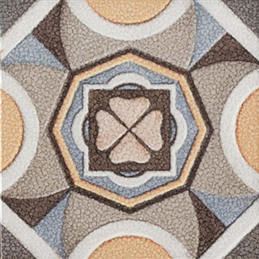 Vloer- en wandtegel Burano patroontegel multicolor 20x20cm