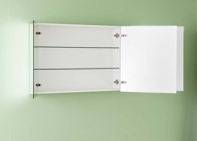 Spiegelkast Tim met dubbelzijdige spiegeldeuren 140x70cm
