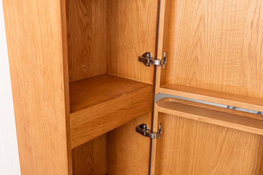 Kolomkast Floris eik hangend 170x40x35cm Kolomkast Floris eik hangend 170x40x35cm