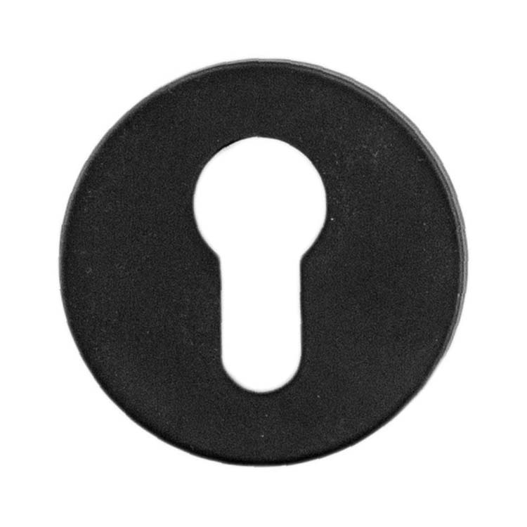 Plaque cylindre pro rond noir