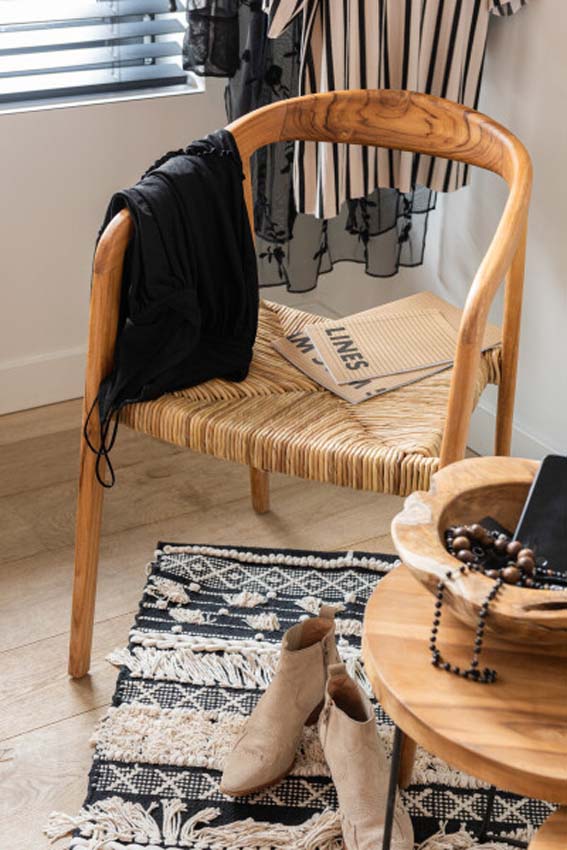 Stoel Maya teak bruin Stoel Maya teak bruin