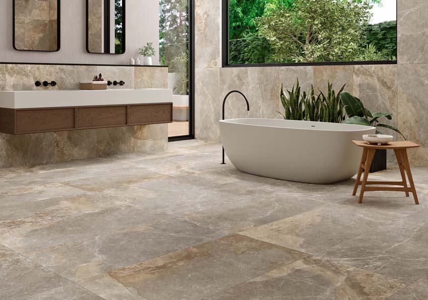 Terrastegel Arenal grijs 90x60x2cm