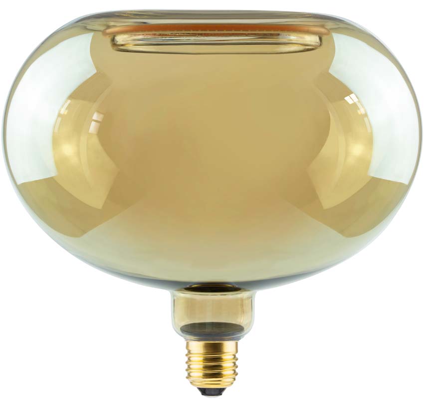 LED lamp - E27 - Goud - 19x20cm - Dimbaar - 4,5W - 300lm - 2200K