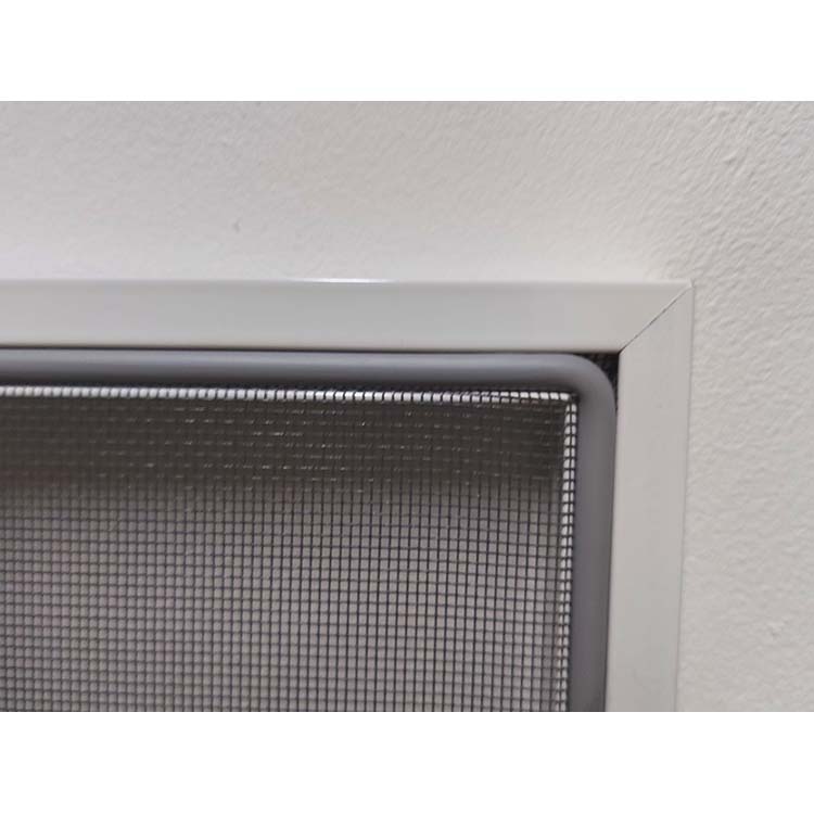 Vliegenraam Inoutic wit maatwerk met clearview gaas