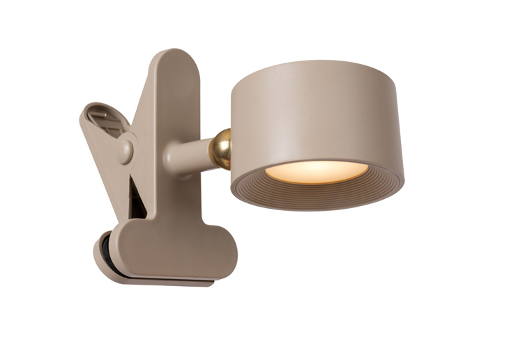 Bureaulamp - taupe - dimbaar - LED - 3,5W - 2700K/5700K