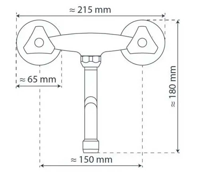 Robinet de cuisine Cailin chrome