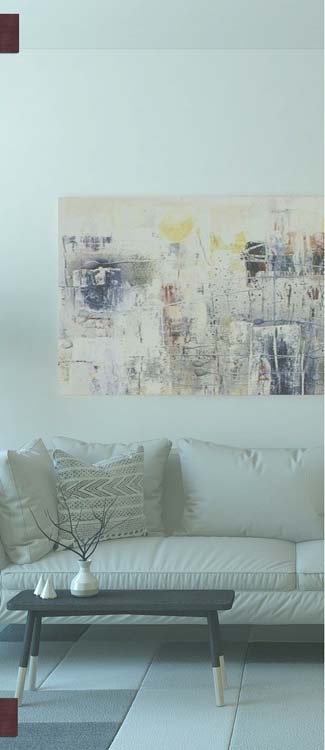 Enkele glazen binnendeur Sky Day helder glas op maat - scharnieren brons