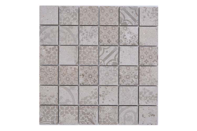 Mosaïque Blox beige mat 29,8x29,8cm