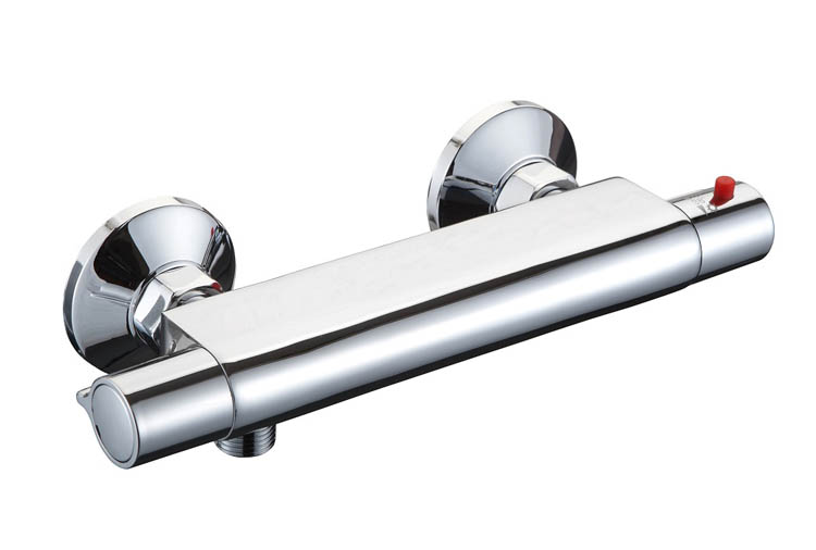 Douchekraan Vincent thermostatisch chroom