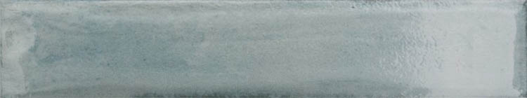 Carrelage mural Brick brillant bleu 7.5x40cm