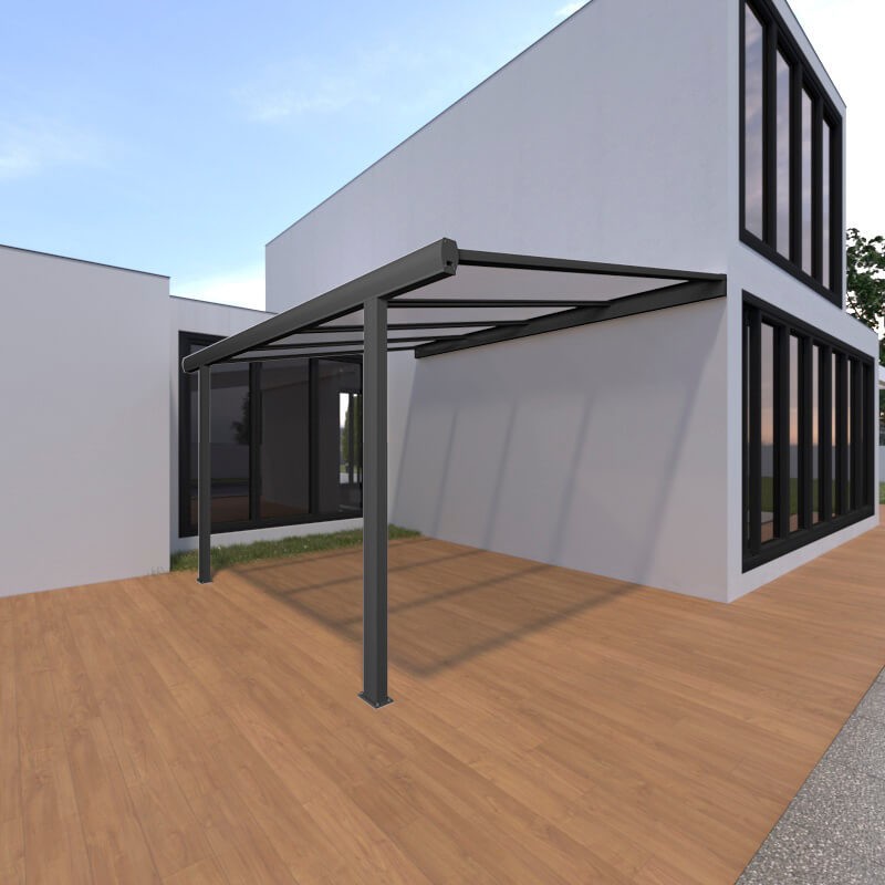 Toiture de terrasse Sunset anthracit B 4000 x D 3000
