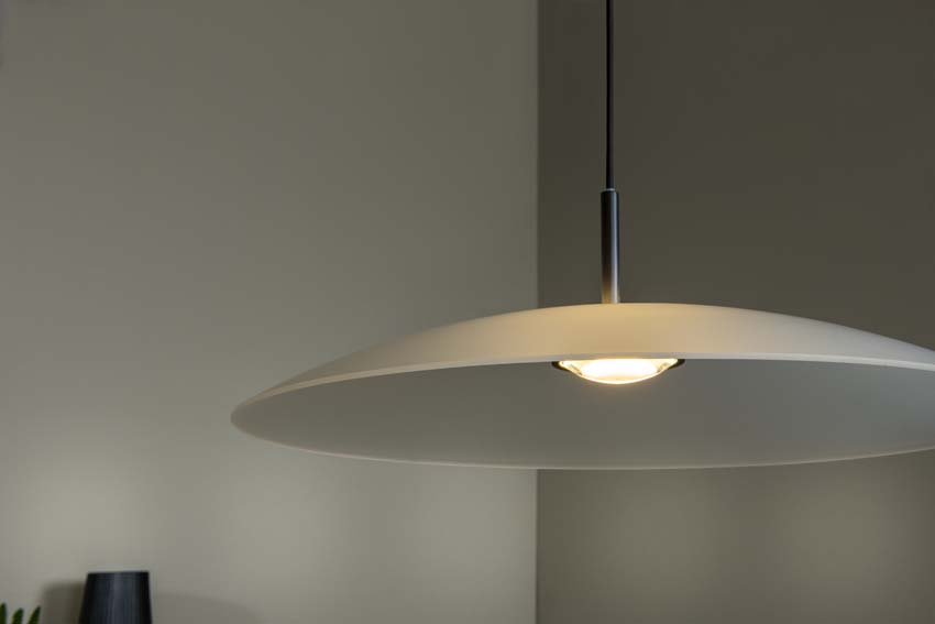 Lucide Premium MENGA - Suspension - Ø 60 cm - LED Dim. - 1x18,6W 2700K - Opalin
