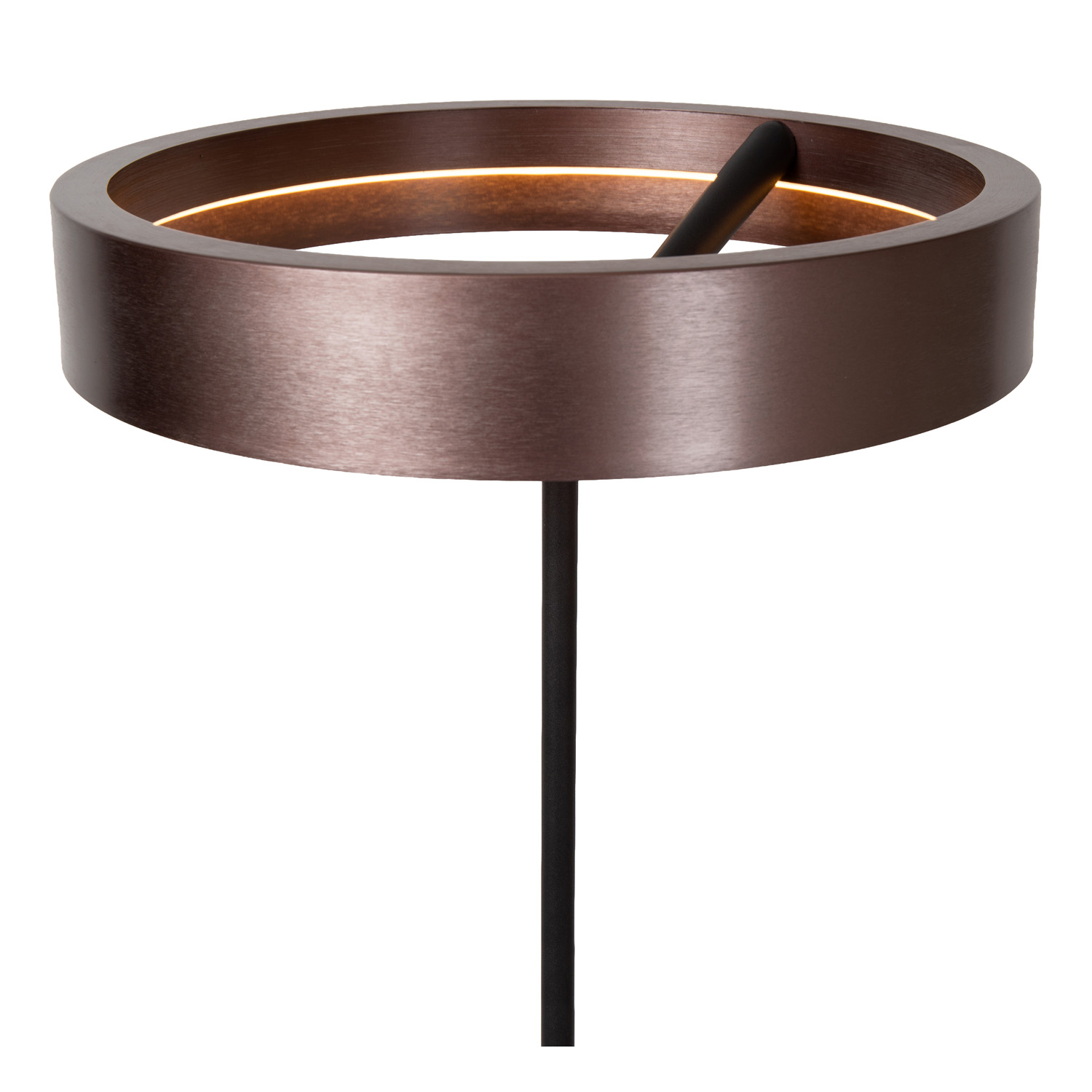Lampadaire - Ø40cm - LED - CCT - 1X24W 2200K/3000K - Café