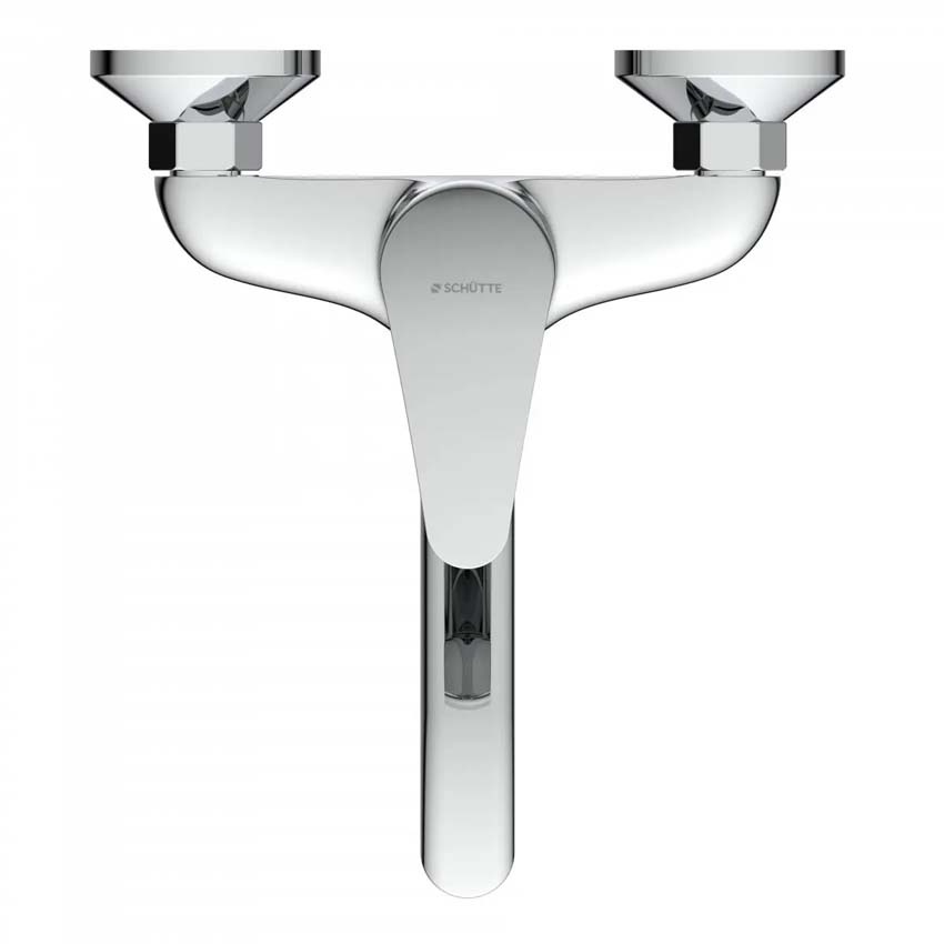 Keukenkraan Olaf chroom wandmontage