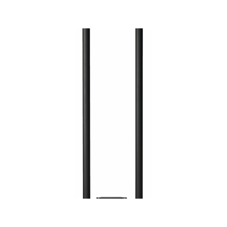 Brievenbuspaal type 1005 zwart 160cm