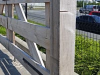 Dubbele weidepoort Douglas 300x100cm Dubbele weidepoort Douglas 300x100cm