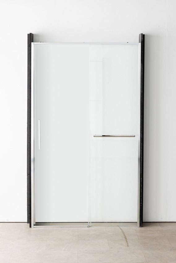 Doucheschuifdeur Ulani zwart 138-140x200cm