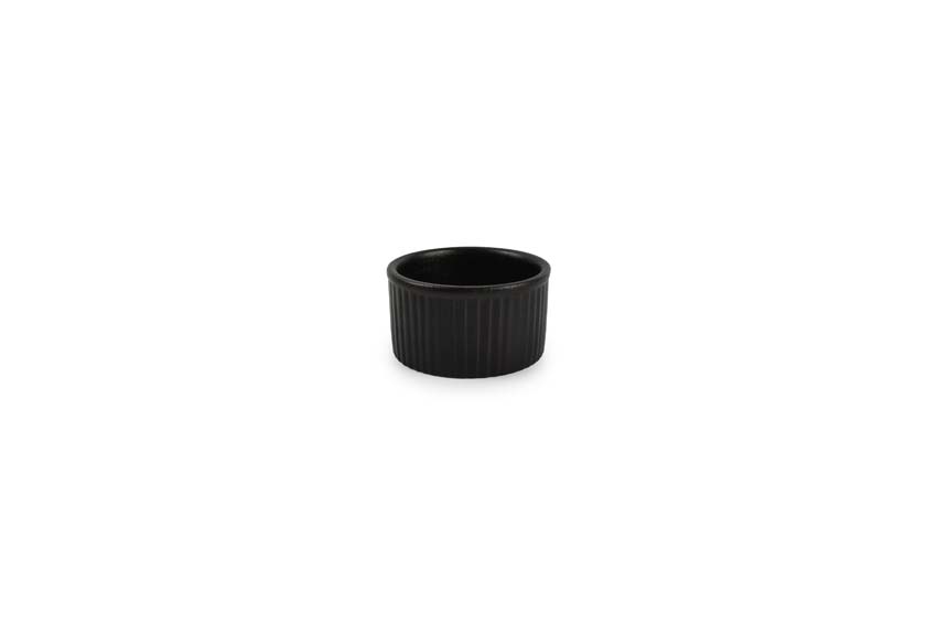 Ramequin - Plat à four Ardo noir Ø8x5cm