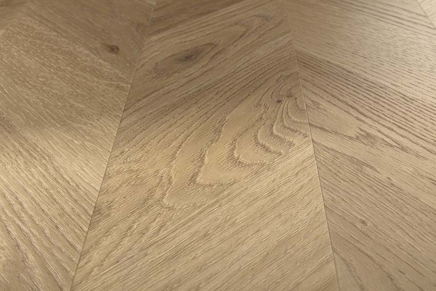 Vinyl vloer Floorify Toblerone 4,5mm twist bruin eik 152,4x12,3cm