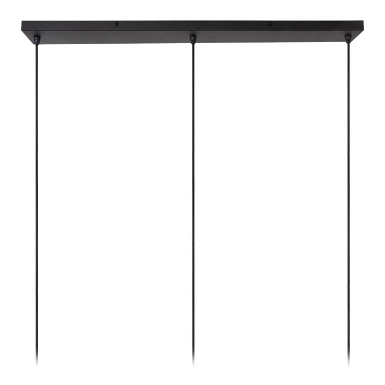Lucide CIRCLE - Hanglamp - 3xE27 - Zwart