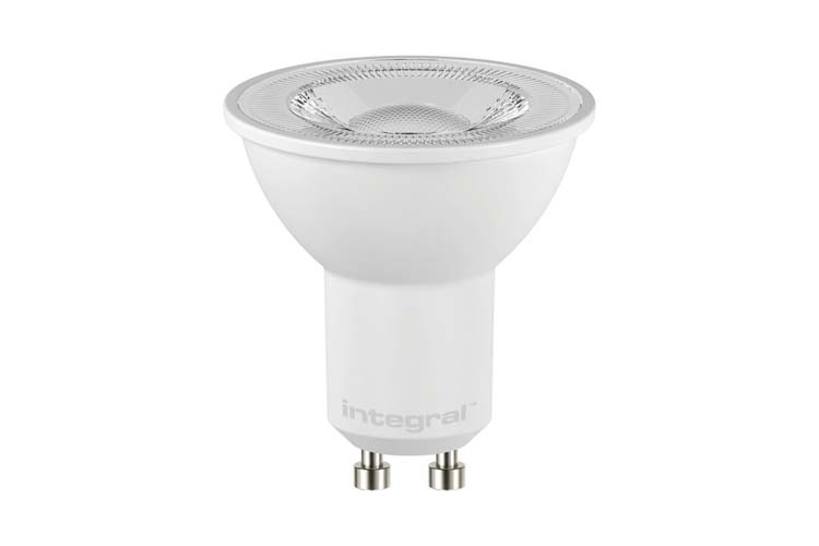Lampe LED - Gris - Ø5x5,7cm - Dimmable - GU10 - 1x5,7W - 600lm - 2700K - 1 pièce