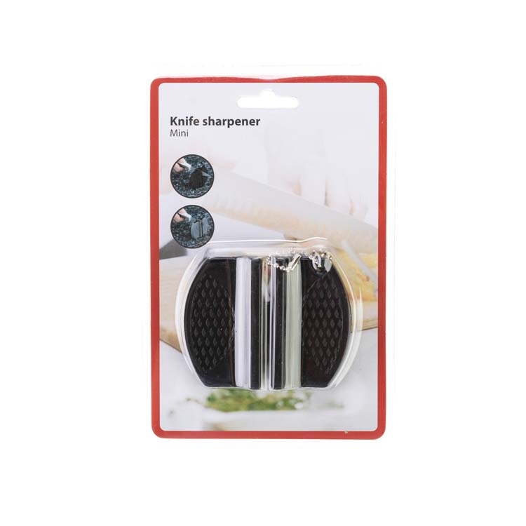 Aiguiseur de couteaux 2 pièces noir