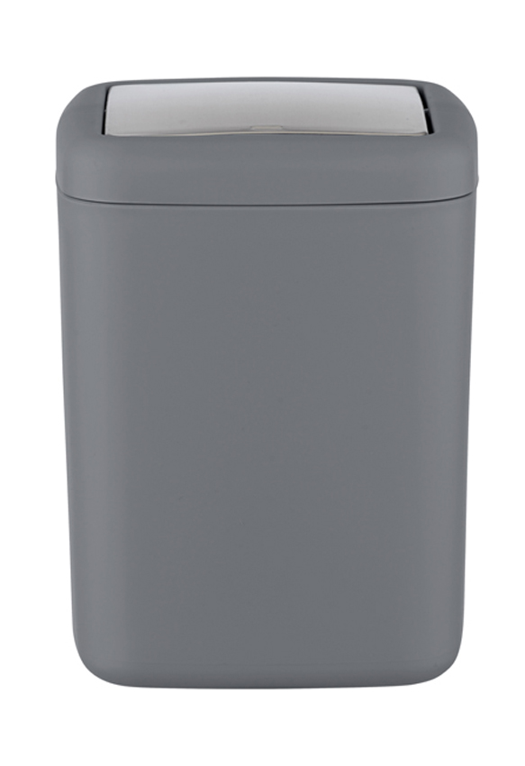 Afvalemmer Wenko Barcelona 8,5L antraciet