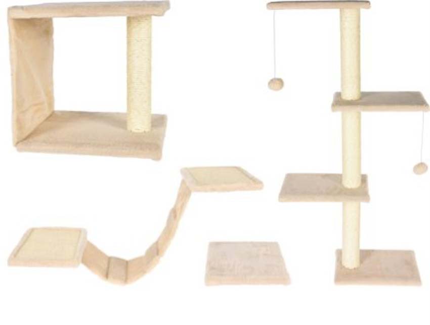 Ensemble d'escalade pour chat 4 pièces