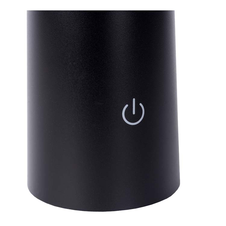 Tafellamp Buiten - Ø 13,7 cm - LED Dimb. - 1x4W 6500K - IP44 - Zwart