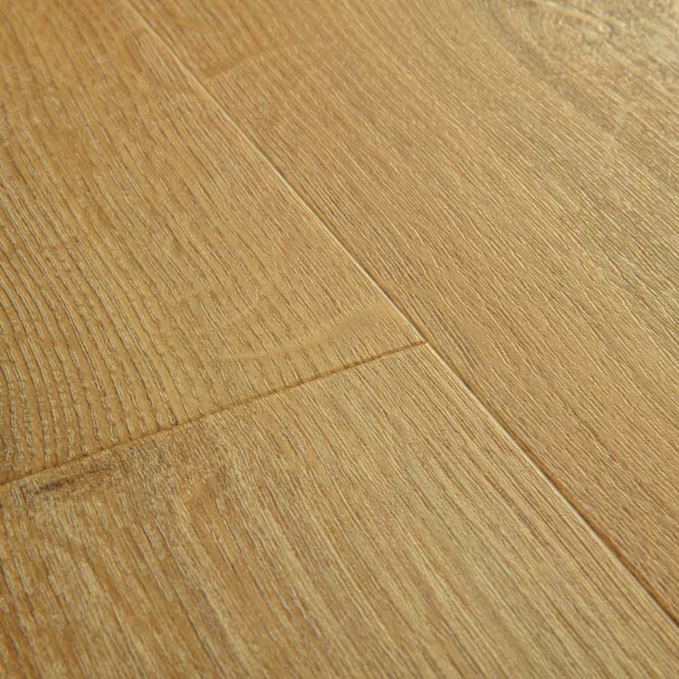 Vinyl vloer Quick-Step Bloom plank 6mm botanische gerookte eik natuur 149,4x20,9cm met ondervloer