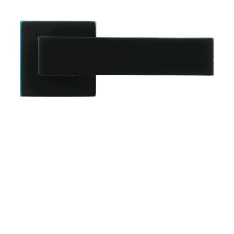 Poignée de porte pro todi noir sans rosace