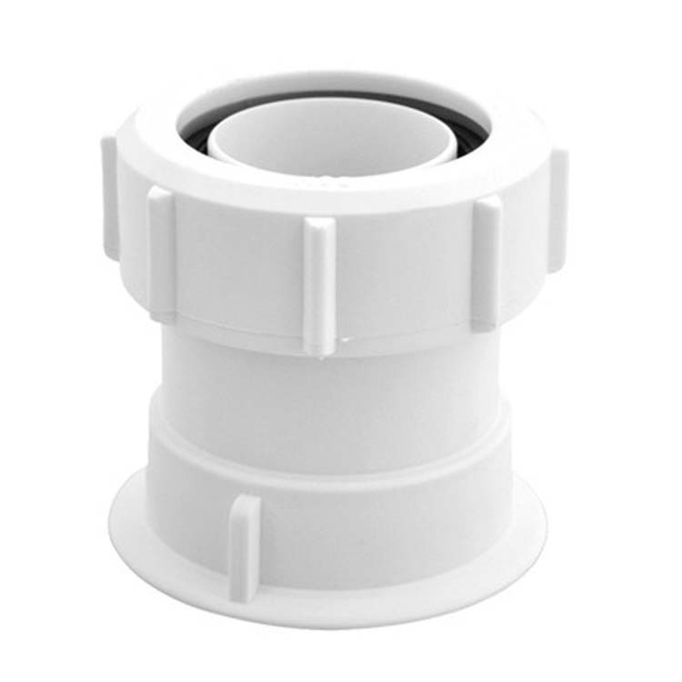 Overgangsstuk lood - pvc 6/4 x 40mm