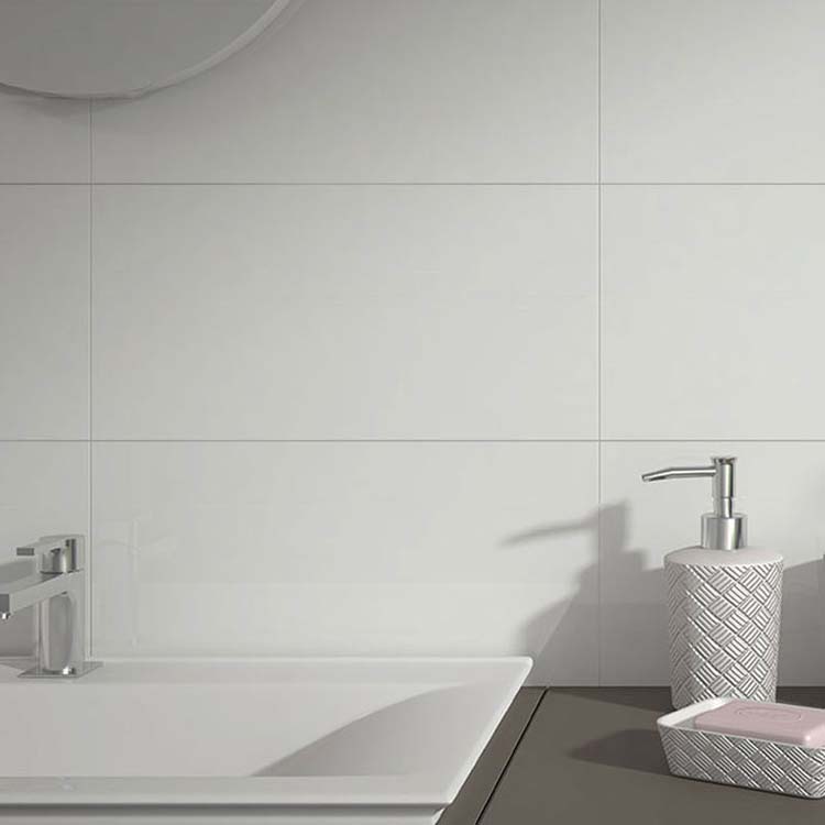 Carrelage mural Romy mat blanc 30x60cm