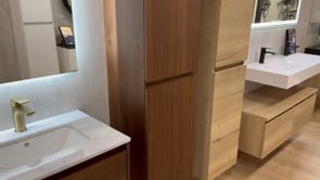 Armoire colonne Falco noyer 400 x 350 x 1700 mm Armoire colonne Falco noyer 400 x 350 x 1700 mm