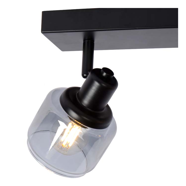 Lucide BJORN - Spot plafond - 2xE14 - Noir
