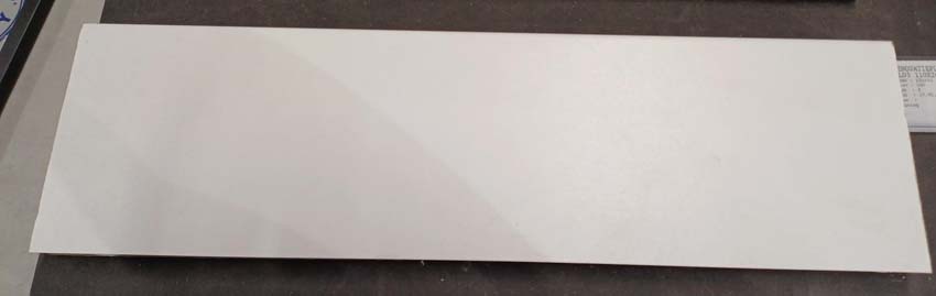 Renovatieplint MDF wit 240x11cm