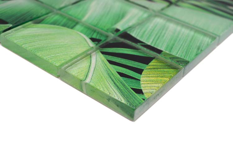 Mozaïek Forest groen glanzend 29,8x29,8cm
