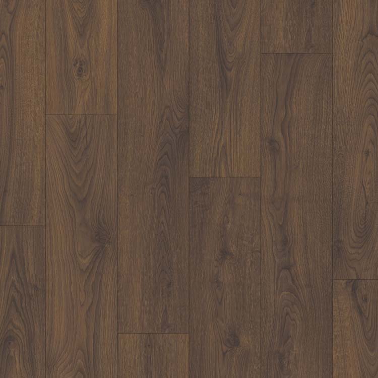 Stratifié Quick-Step Classic 8mm chêne brun cacahuète 120x19cm